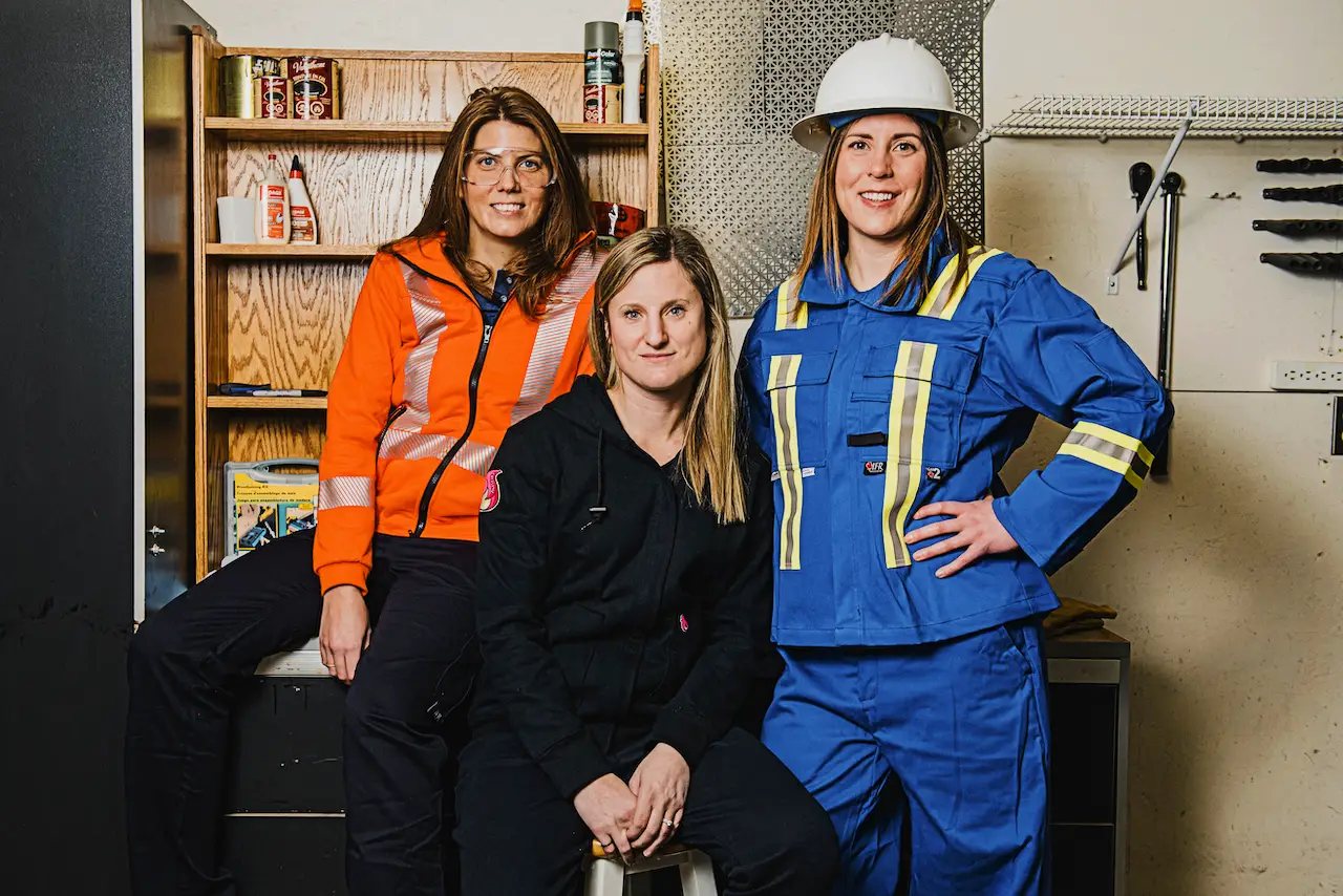 Womens safety clothing, flame resistant coveralls,